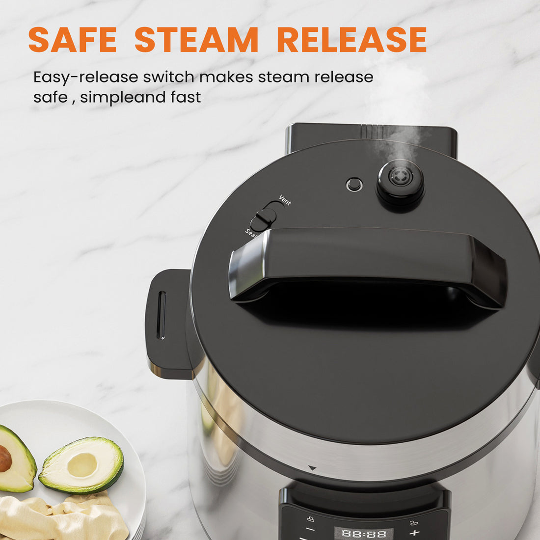Clovoshop 9 In 1 Electric Pressure Cooker – Multi-Functional Smart Pot