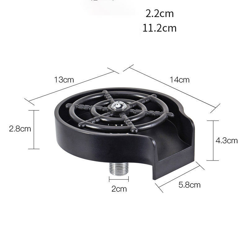 Clovoshop Bar Counter Cup Washer – High-Pressure Spray Faucet for Kitchen