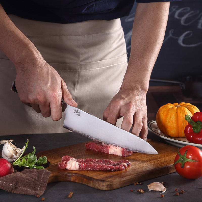 Clovoshop Sanhe Steel Kitchen Knife – AUS-10 Butcher & Chef Knives