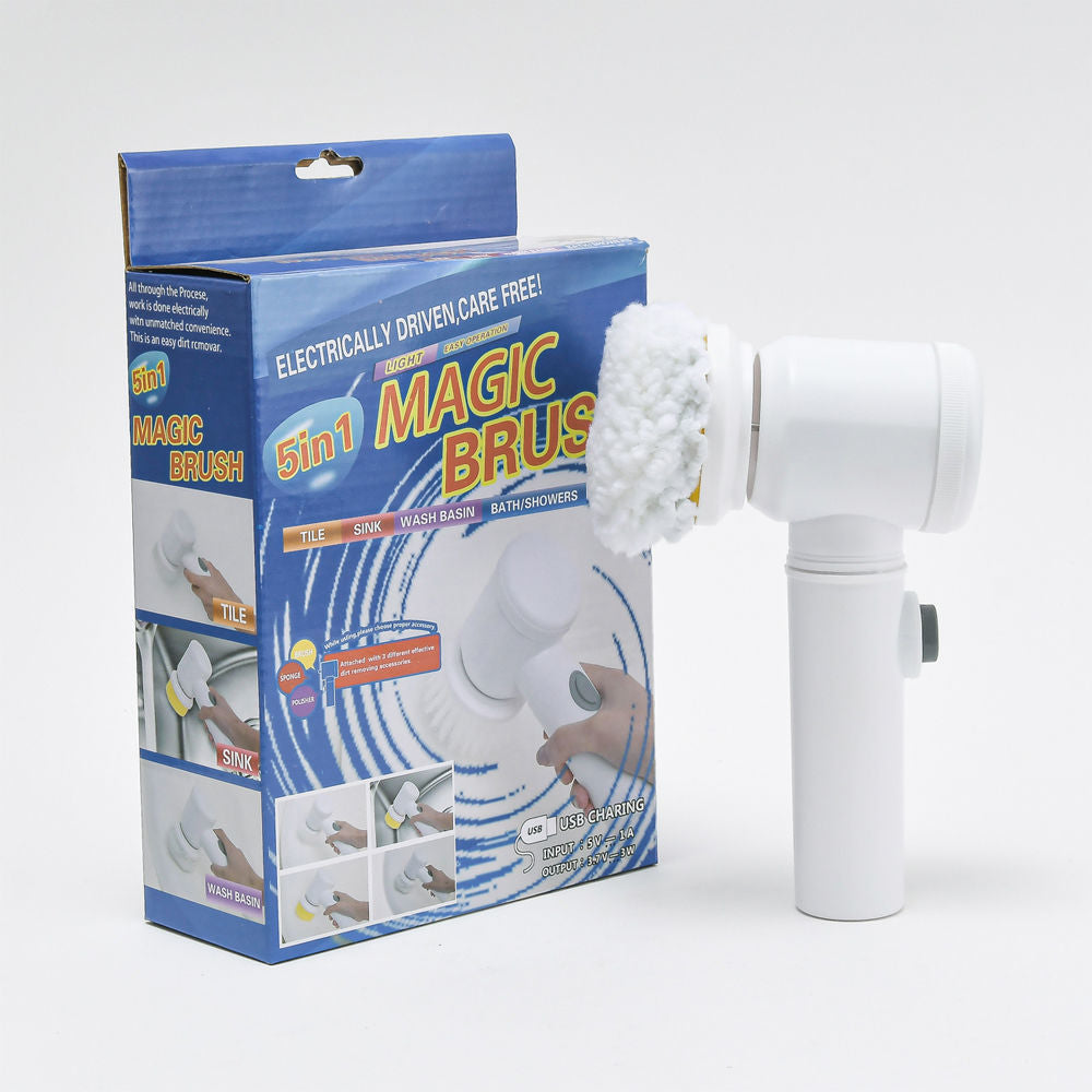 Clovoshop Electric Scrubber Brush – Rechargeable Dishwashing & Stove Cleaner