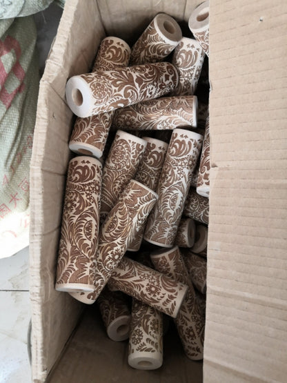 Clovoshop Rolling Pin Christmas Embossing – Non-Stick Wooden Pin for Baking