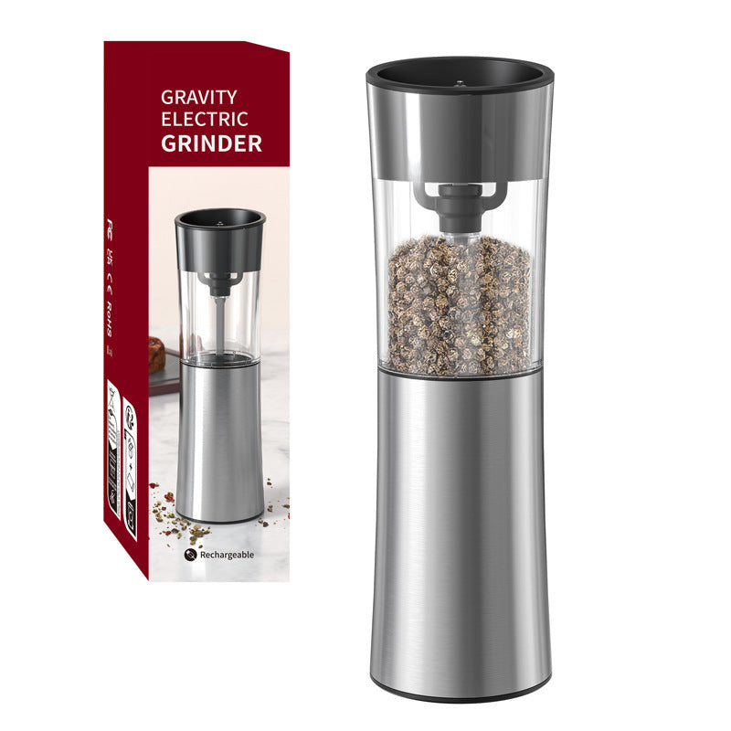 Clovoshop Ground Black Pepper Electric Grinder – 70ML, Rechargeable & Battery Options