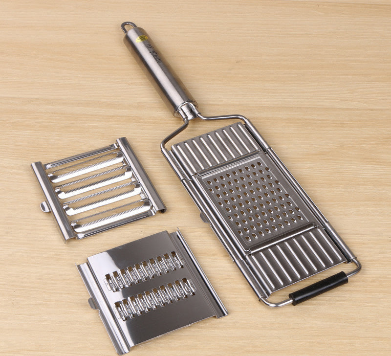Clovoshop Stainless Steel Grater – Vegetable & Fruit Slicer, Peeler