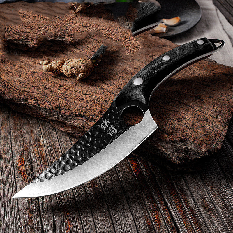 ClovoShop Forged Small Kitchen Boning Knife – Handmade Stainless Steel