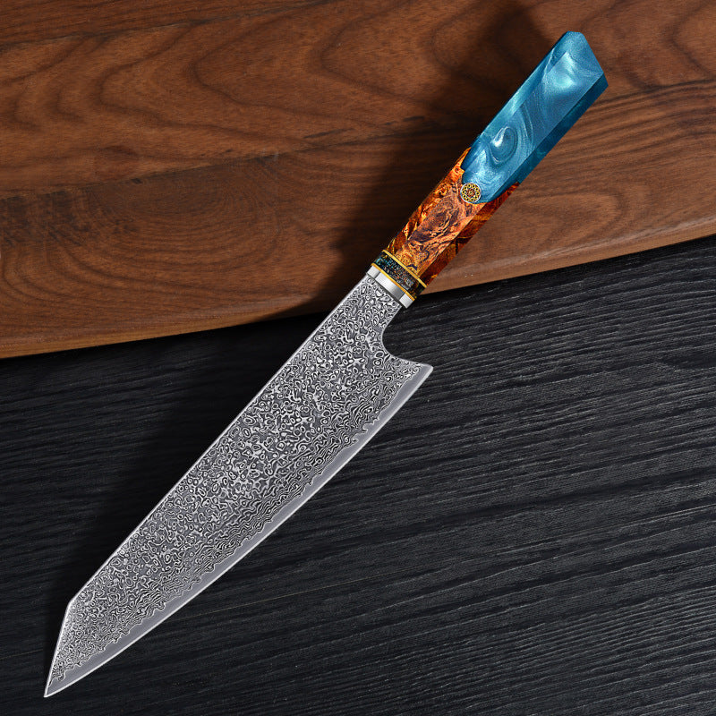 Clovoshop Pattern Kitchen Knife – Japanese Damascus Steel Chef’s Knife