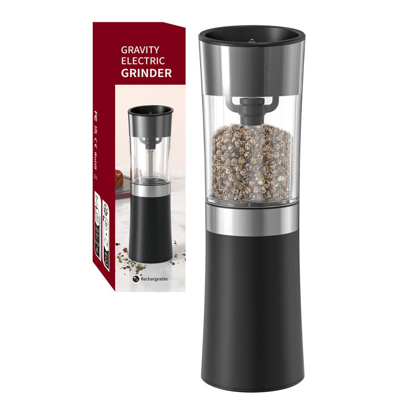 Clovoshop Ground Black Pepper Electric Grinder – 70ML, Rechargeable & Battery Options