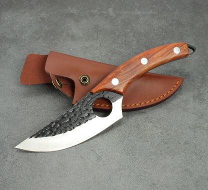 ClovoShop Forged Small Kitchen Boning Knife – Handmade Stainless Steel