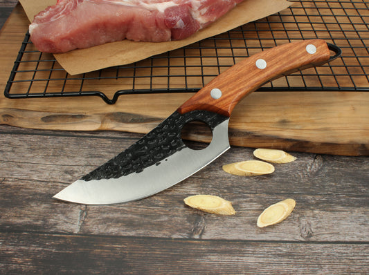 ClovoShop Forged Small Kitchen Boning Knife – Handmade Stainless Steel