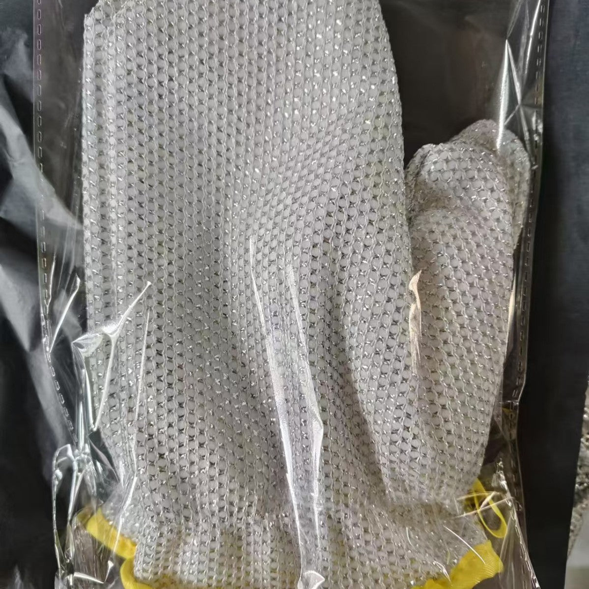 Steel Wire Dishwashing Gloves Kitchen Multi-functional Durable Cleaning Gloves