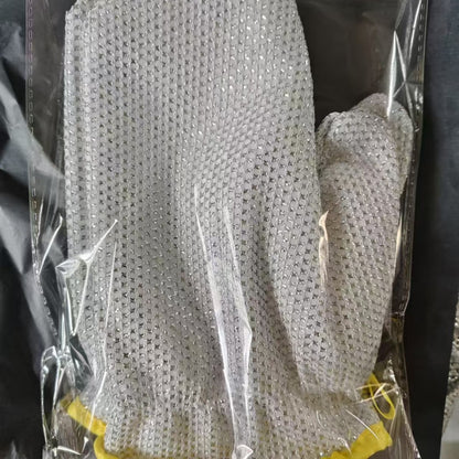 Steel Wire Dishwashing Gloves Kitchen Multi-functional Durable Cleaning Gloves