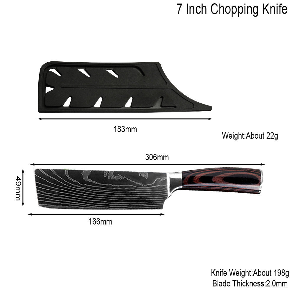 Clovoshop Peel Knife Universal Chef Knife – 7-Inch Stainless Steel