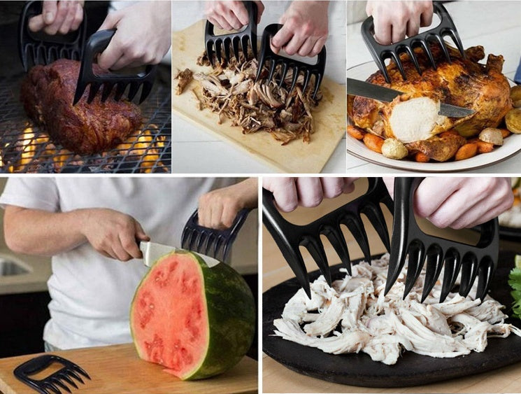 Clovoshop Creative Bear Claw Shredder for BBQ – Durable & Non-Slip Meat Forks