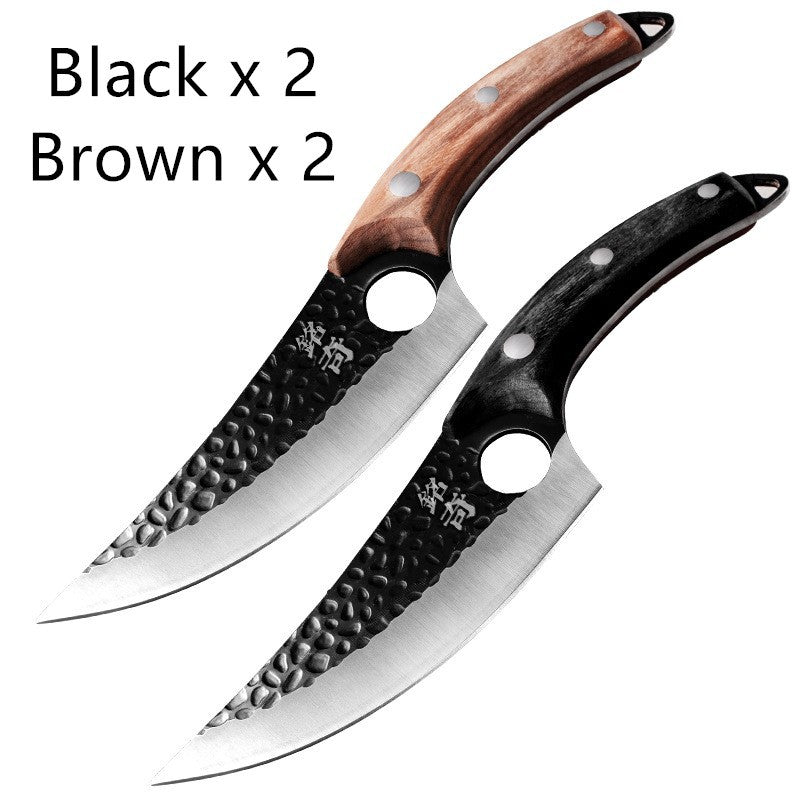 ClovoShop Forged Small Kitchen Boning Knife – Handmade Stainless Steel