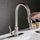 Clovoshop Pull-out Hot and Cold Kitchen Sink Faucet – Brushed Copper
