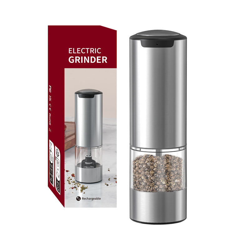 Clovoshop Ground Black Pepper Electric Grinder – 70ML, Rechargeable & Battery Options