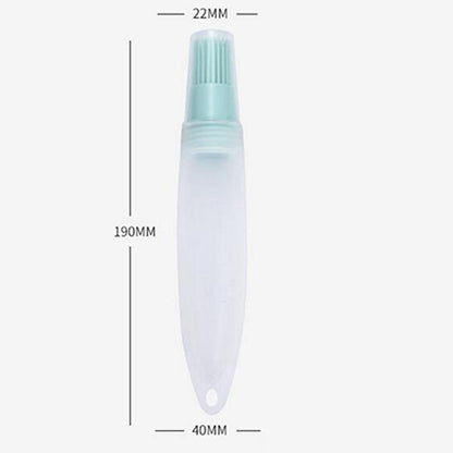 Food grade silicone oil bottle brush