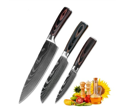 ClovoShop Carpenter’s Special 6-Piece & 8-Piece Kitchen Knife Set – Stainless Steel Chef Knife