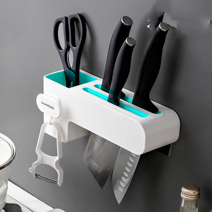 Clovoshop Kitchen Knife Rack – Modern Plastic Knife Organizer