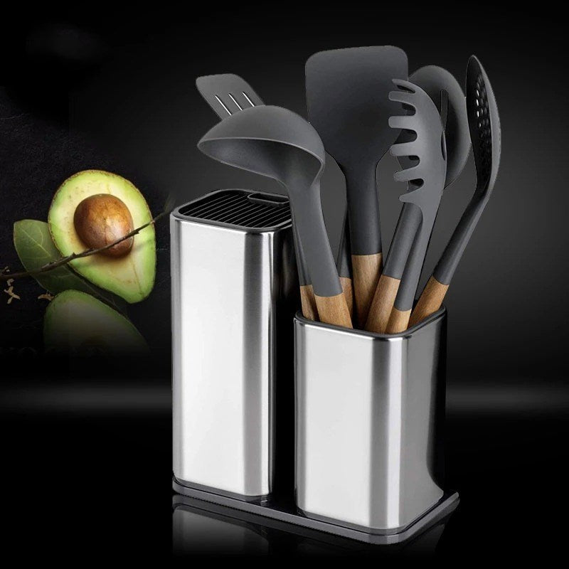Clovoshop Creative Multifunctional Tool Holder – Large Capacity for Kitchen