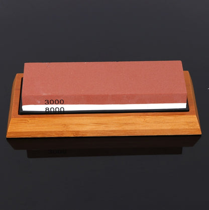 Clovoshop Home Kitchen Whetstone – 3000/8000 Grit, Knife Sharpening Set