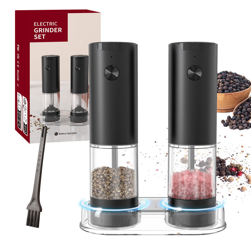 Clovoshop Ground Black Pepper Electric Grinder – 70ML, Rechargeable & Battery Options