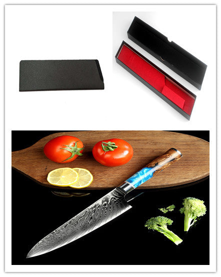 Clovoshop Pattern Kitchen Knife – Japanese Damascus Steel Chef’s Knife