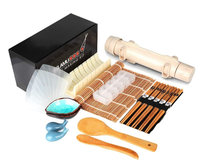 Clovoshop Sushi Roll Mat Making Tool – DIY Mold Set for Home Use