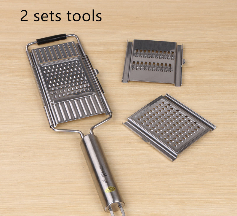 Clovoshop Stainless Steel Grater – Vegetable & Fruit Slicer, Peeler