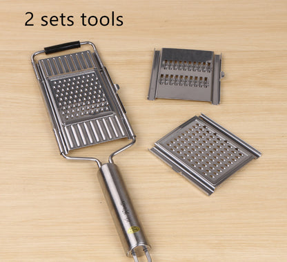 Clovoshop Stainless Steel Grater – Vegetable & Fruit Slicer, Peeler