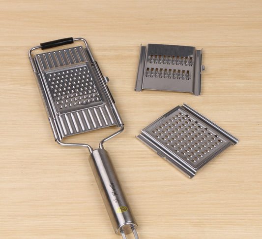 Clovoshop Stainless Steel Grater – Vegetable & Fruit Slicer, Peeler