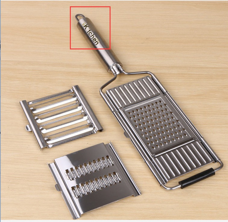Clovoshop Stainless Steel Grater – Vegetable & Fruit Slicer, Peeler