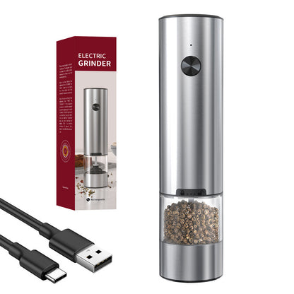 Clovoshop Ground Black Pepper Electric Grinder – 70ML, Rechargeable & Battery Options