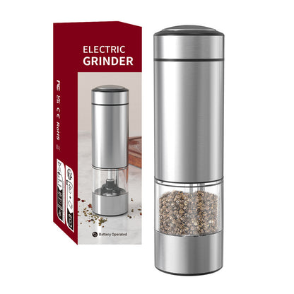 Clovoshop Ground Black Pepper Electric Grinder – 70ML, Rechargeable & Battery Options