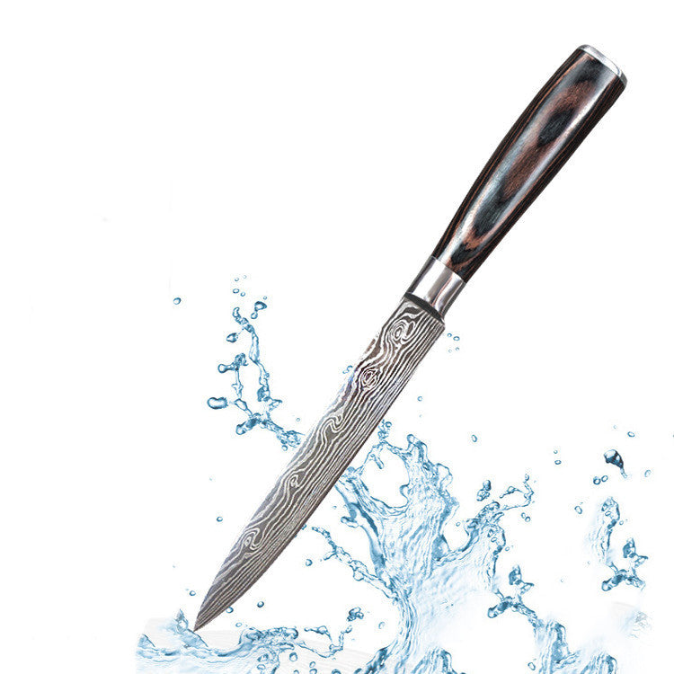 ClovoShop Carpenter’s Special 6-Piece & 8-Piece Kitchen Knife Set – Stainless Steel Chef Knife