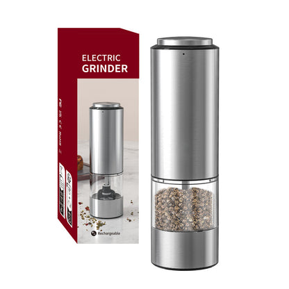 Clovoshop Ground Black Pepper Electric Grinder – 70ML, Rechargeable & Battery Options