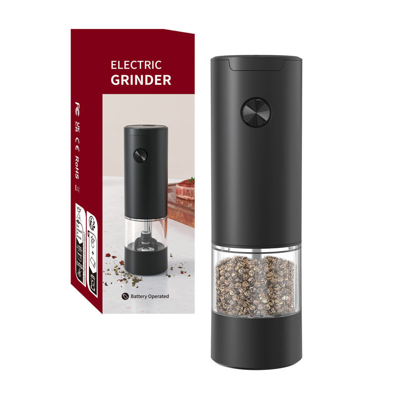 Clovoshop Ground Black Pepper Electric Grinder – 70ML, Rechargeable & Battery Options
