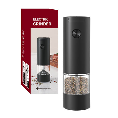 Clovoshop Ground Black Pepper Electric Grinder – 70ML, Rechargeable & Battery Options