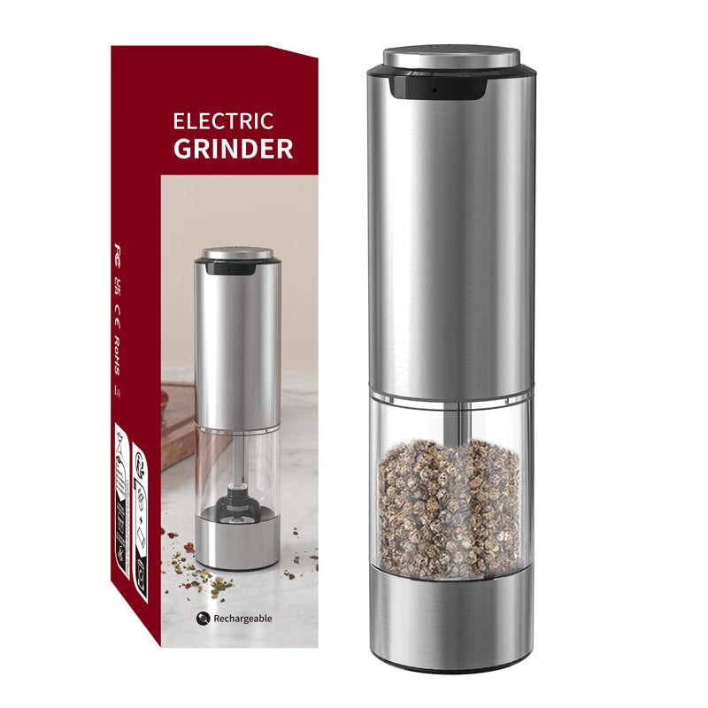 Clovoshop Ground Black Pepper Electric Grinder – 70ML, Rechargeable & Battery Options