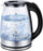 Clovoshop 1.8L Electric Kettle – Glass Black with LED Light & Auto Shut-Off