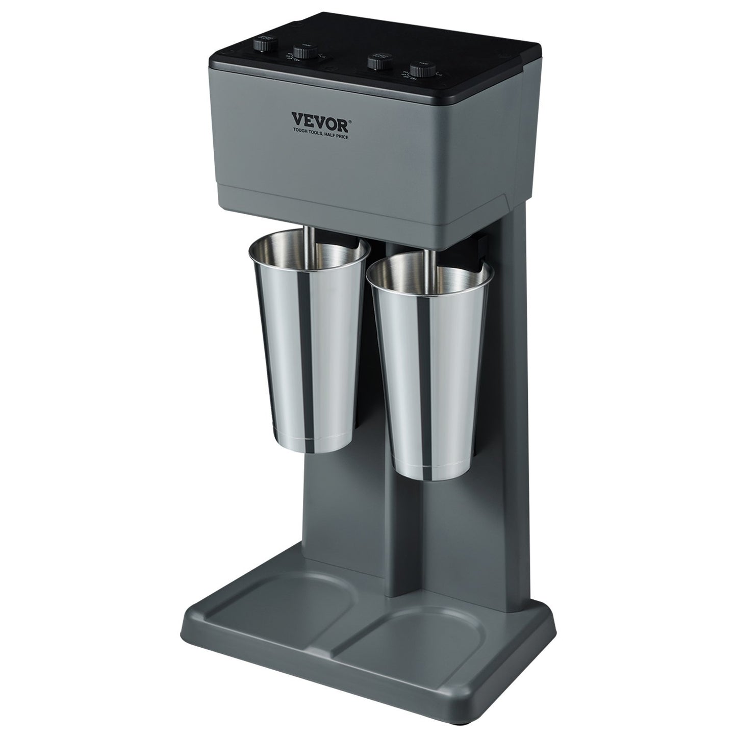 Clovoshop VEVOR Double Head Milkshake Maker – 2-Speed Drink Mixer