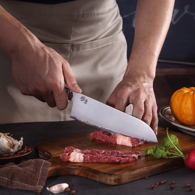 Clovoshop Sanhe Steel Kitchen Knife – AUS-10 Butcher & Chef Knives